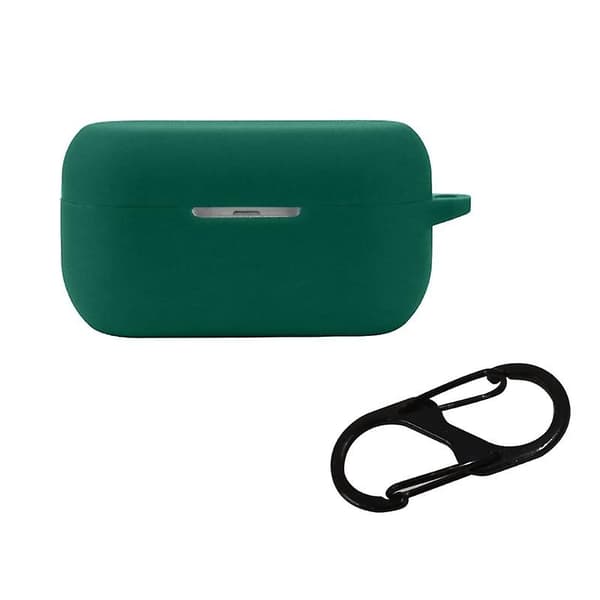 För Technics Eah-az80 Hörlursfodral Bluetooth-kompatibelt Headset Silikonfodral Dark green