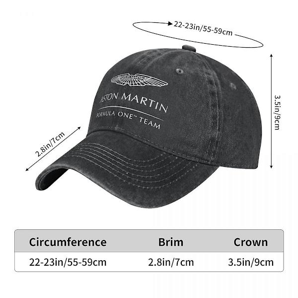 Unisex Baseball-lippis Formula One -tiimin kulutettu farkku kangaspesu lippalakit Hat Vintage ulkotyöt Snapback-lippis korkealaatuinen (FMY) Red One Size