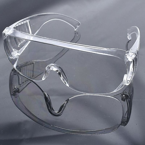 Sikkerhedsbriller Briller Medicinsk øjenbeskyttelse Chemical Work Lab Dust Clear Lens (FMY)
