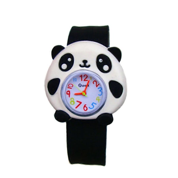 Barnklockor Söta Armbandsur Indikerande Kvarts Elektronisk Armbandsur Flickor (FMY) Panda