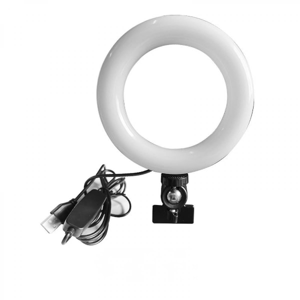 Selfie Led Light Ring Clip Camera Fill Light Lampor för telefon (FMY)