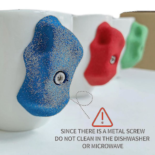 Kalliokiipeilymuki - Kalliokiipeilylahjat - Kiipeilijän muki - Vuorikiipeilytarvikkeet - Pinch Hold -muki (FMY) blue 1pcs