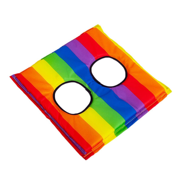 Hoppmatta för barn förskoleålder, sensorisk matta för pojkar, present, utomhussporter, 42cmx42cmx2cm (FMY)