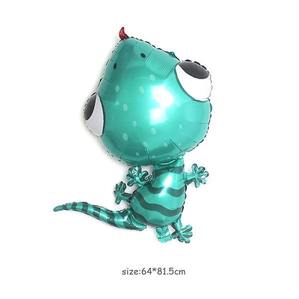 Søde vilde dyr aluminiumsfolieballon Hornet Gecko Mantis Myre Børnelegetøj Baby Shower Fødselsdagsfest (FMY)