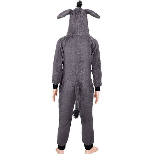 Barnas Julekrybbe Esle Kostyme Skoleforestilling Flanell Fleece Fint Kleskostyme (FMY) Donkey 7-8 Years