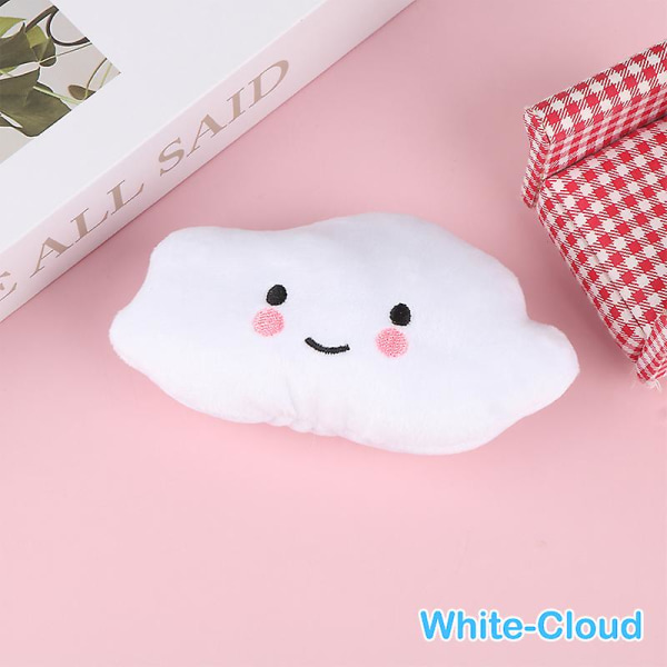 Mini Star Cloud Soft Plush Sounding Toy Colorful Plush Stuffed Doll Dog Pet Toy  (FMY)