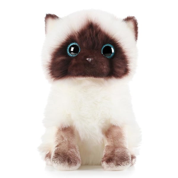 Ragdoll Cat Plyschdocka Katt- 20cm Gosedjur Katter Plyschdjur Heminredning Prydnader För Barn Flickor Pojkar Gåvor  (FMY)