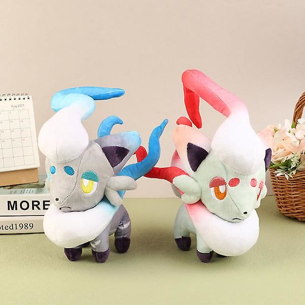 Plush Hisuian Zorua Leksak Fick Monster Docka Glänsande Fylld Present B Julgåva (FMY)