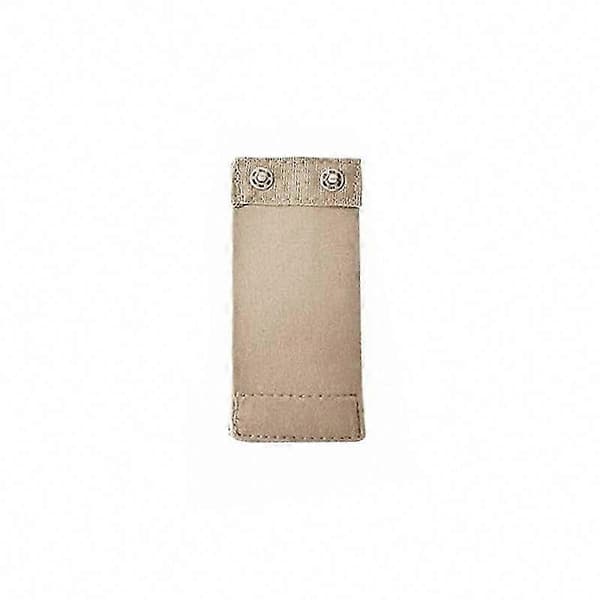 Shapewear Förlängare 2 Rader Hake Bomull Kroppsförlängning Knappförlängare (FMY) Beige