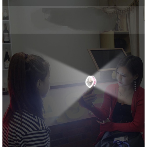 Matkapuhelin Kaksipuolinen Beauty Pyöreä täyttövalo Matkapuhelin Selfie Led täyttövalo (FMY)