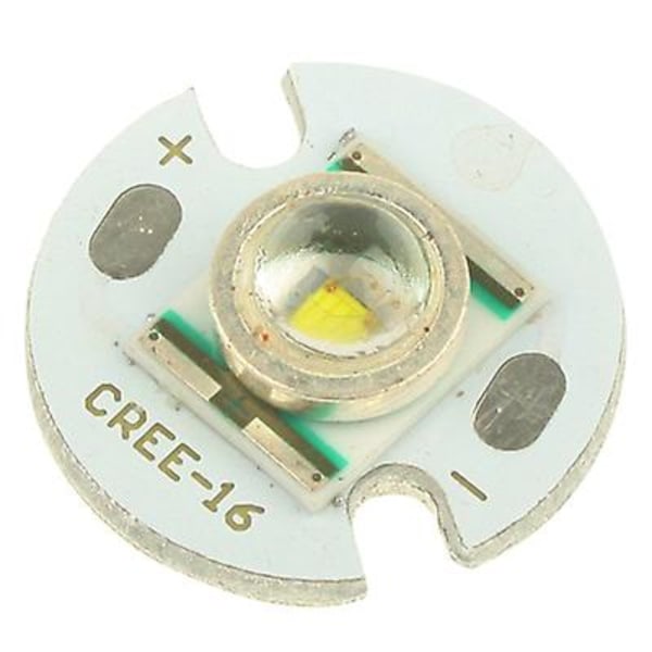 Cree-16 LED til lommelygte, lysstrøm: 400-500lm  (FMY) Not Specified