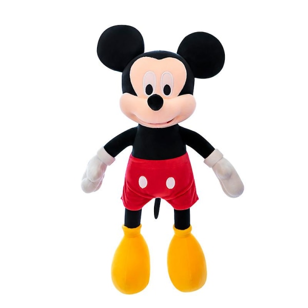 Mickey Minnie Mus Plush Legetøj Fyldte Bløde Dukker Pude Pude Børn Elskere Fødselsdag Gave (FMY) Mickey Mouse 50cm