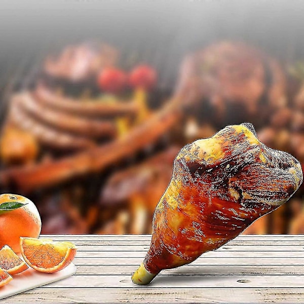 3D Simulering Mat Sofa Pute Myk Lumbar Rygg Plysj Leke Pute Plysj Fylt 18cm (FMY) Grilled Sausage