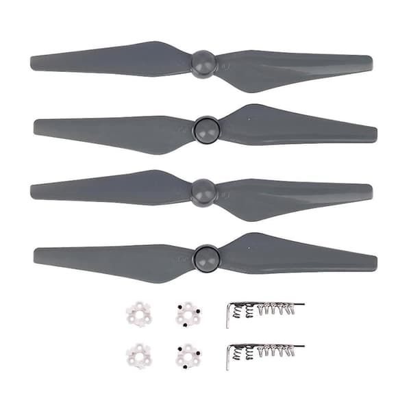 4 stk. 9450s Propeller til DJI Phantom 4 Pro 4a Advanced Drone Quick Release Blade Cc Cw Props Vinge med Monteringsbase Reservedele (FMY) Gray