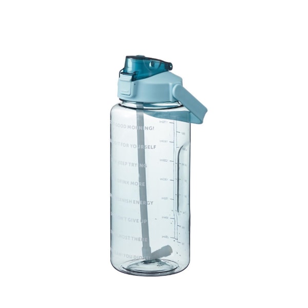 2 liters vandflaske med sugerør (FMY) Green