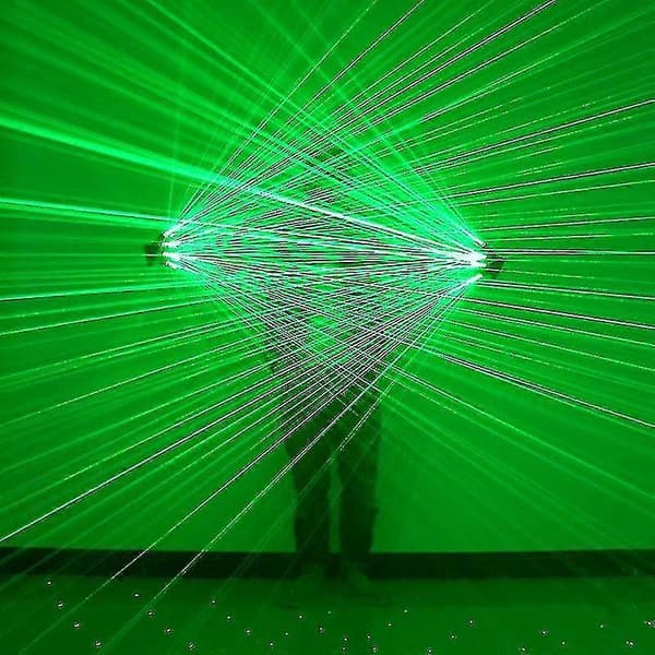 Grønne Laserhandsker, Led Scene Performance Rekvisitter (FMY) Left 1