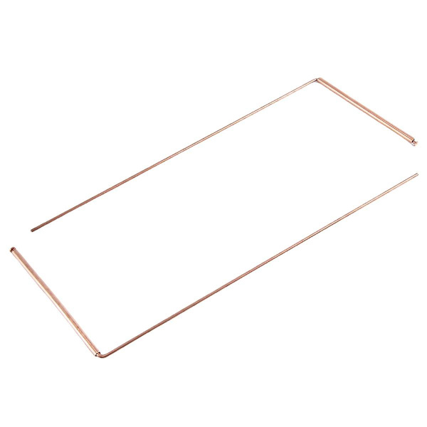 Kobber Dowsing Rod Ren Kobber 2PCS Divining Rods - for Divining Water, Treasure(A)  (FMY) Gold
