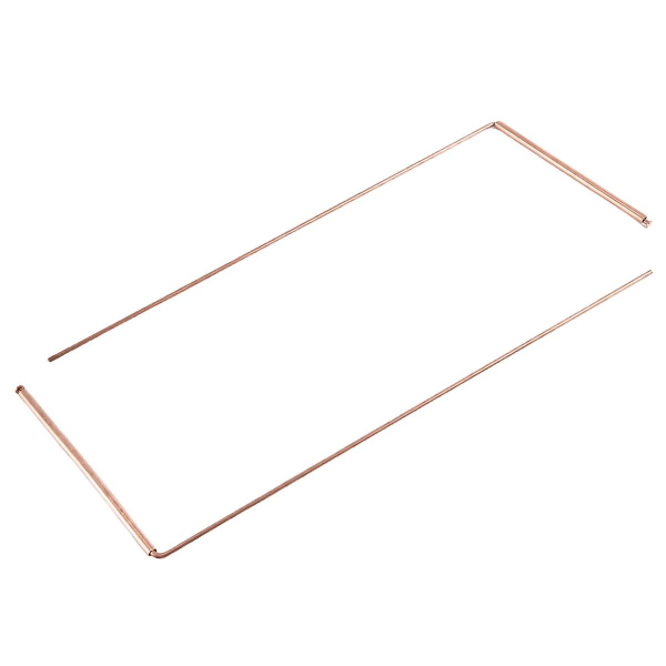 Kobber Dowsing Stang Ren Kobber 2PCS Divining Stænger - til Divination Vand, Skat(A)  (FMY) Gold