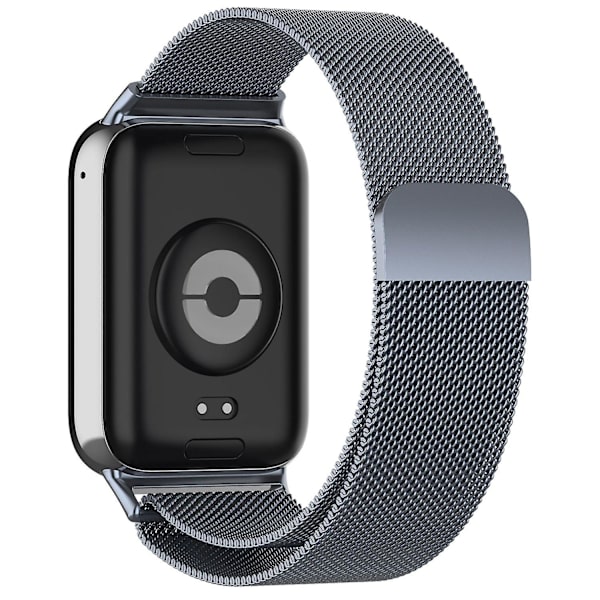 Xiaomi Smart Band 8 Pro -rannekkeen vaihto - Magneettinen metalli Milanon ranneke (FMY) Grey Xiaomi Smart Band 8 Pro