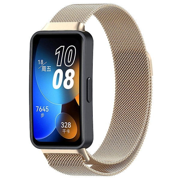 Metallinen ranneke Huawei Band 8:lle (FMY) Champagne Color