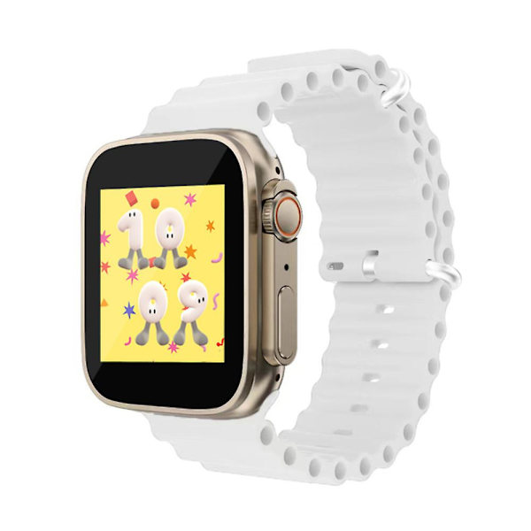 S8 Ultra Series 8 Smart Watch 1.44 tommers HD-skjerm Menn Kvinner Bluetooth-samtaler Gps  (FMY) white