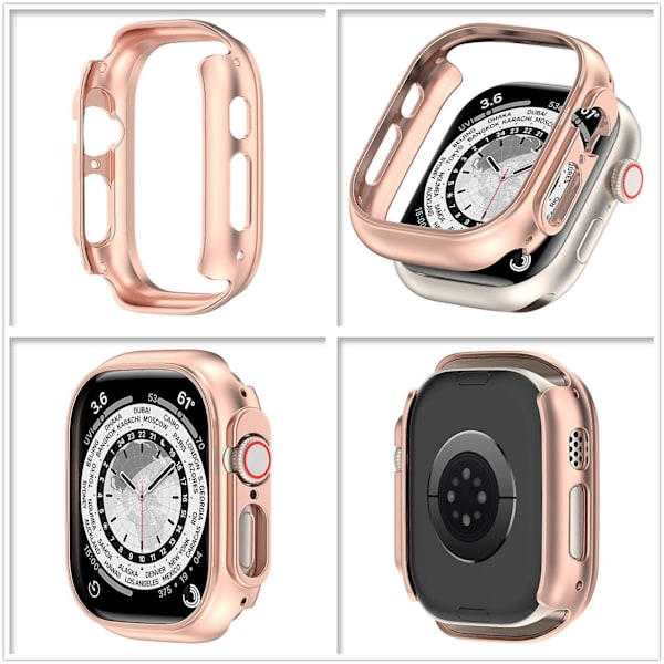 Suojakotelo Ios Watch 8 Ultra 49mm älykellolle - Rungonsuojus (FMY) Starlight
