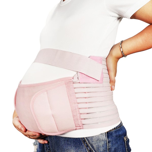 Gravide kvinders bånd Mavebælte til gravide, taljepleje Mavestøtte Rygbøjle (FMY)