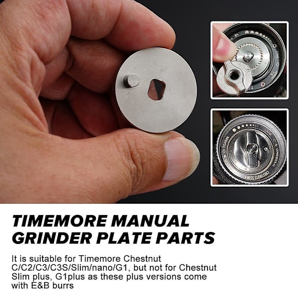Manuelle kverndelplater for Timemore Chestnut (FMY) As shown