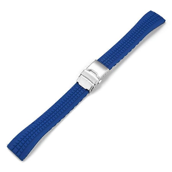 20MM Klokkereim Klippbar Flat Hode Grensesnitt Universal Rem For Patek Phillip (FMY) Blue