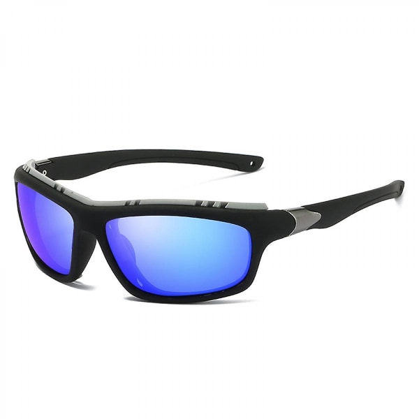 Polariserade sportsolglasögon för män och kvinnor, idealiska för bilkörning Fiske Cykling och löpning, uv-skydd (FMY)