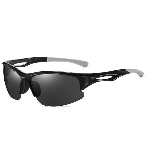 Polariserade sportsolglasögon för män Kvinnor Ungdom Baseball Fiske Cykling Löpning Golf Motorcykel Tac Glasögon Uv400 (FMY)