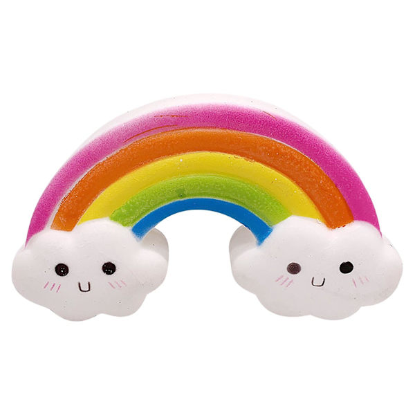 Långsam Leksak Simulerings Regnbågsmoln Avkoppling Stressboll (FMY) Multicolor