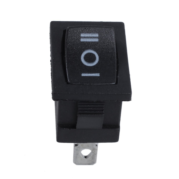 Spdt På-av-på 3-läges Snap In Båt Vippströmbrytare Ac 250v/6a 125v/10a  (FMY) As Shown