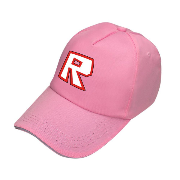 Roblox Spil Baseball Kasket Justerbar Snapback Mesh Solhat Hip Hop Hatte (FMY) Pink 3