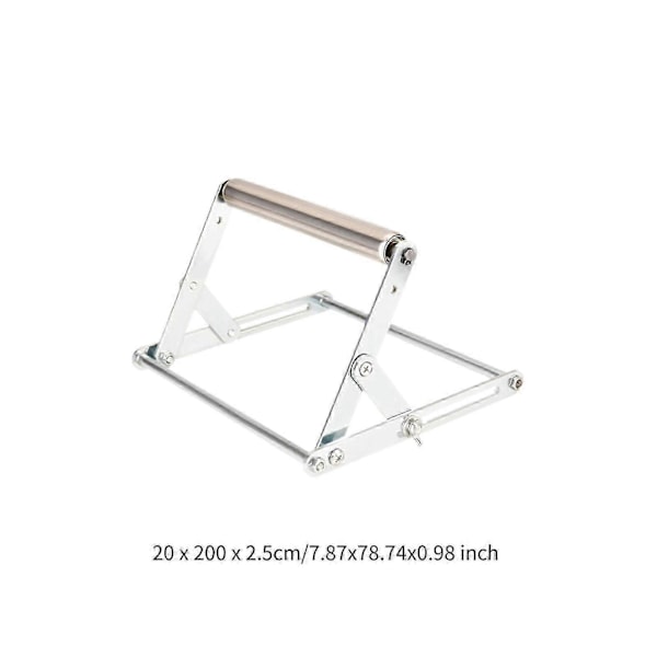 Justerbart arbetsstativ för skärmaskin, 2,5-14,5 cm höjd metallbas, stabilt robust bärbart verktygstillbehör (FMY) 20cmx20cmx2.5cm