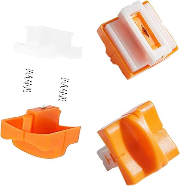 Papirkutter, papirkutterblader, reserveblader for A4 papirkuttere for papirkutterkortpapir, 6 stk (FMY)