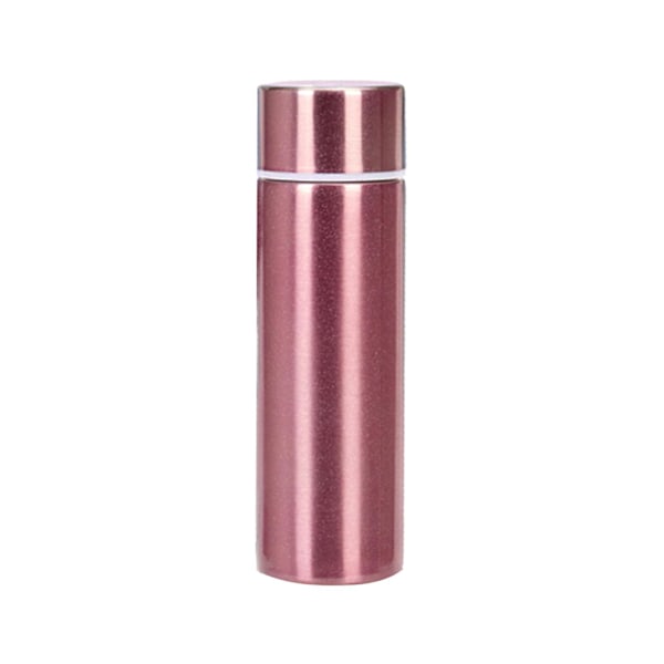 Mini Termoskopp 150ml Bærbar Rustfritt Stål Kaffe Vakuumflasker for Utendørs Reiser Liten Kapasitet Reise Drikk (FMY) Rose gold
