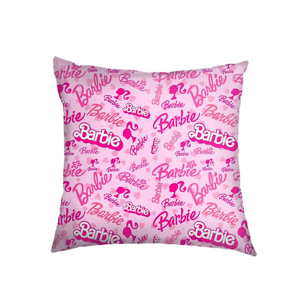 Sofa Bil Hjemmekontor Dekoration Barbie Film Pudebetræk Pudebetræk Gave 45cm*45cm  (FMY) B