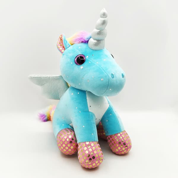 Plush Unicorn med Vinger (FMY) blue