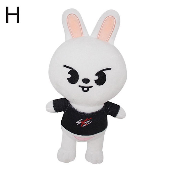 Skzoo - Stray Kids 20cm nukke, pehmolelu, Chan Leebit Dwaekki Jiniret Han Quokka, faneille, söpö lahja  (FMY) H