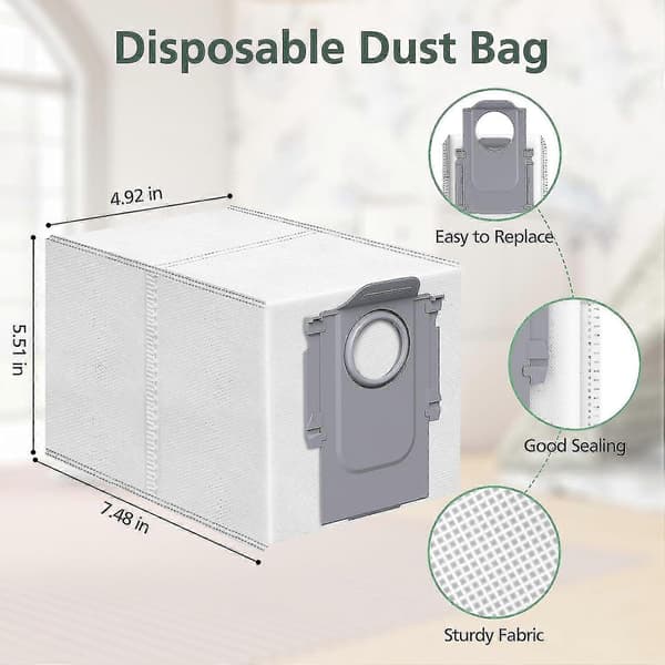 Dammsugarpåsar för Roborock Q Revo - 12-pack (FMY)
