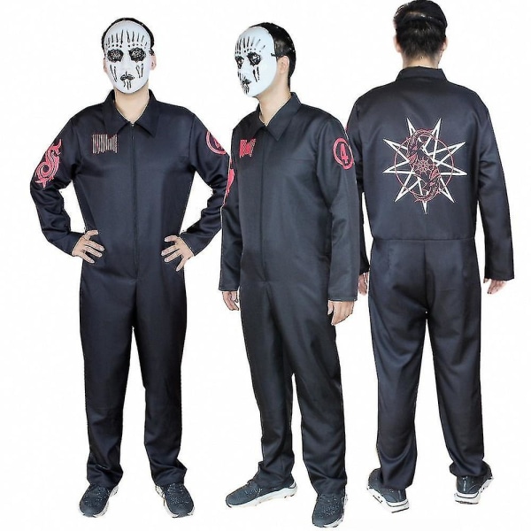 Halloween Cosplay Onesie Cosplay Costume Slipknot Clothes (FMY) XXXL