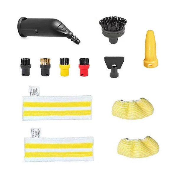 Til Karcher SC1 SC2 SC3 SC4 SC5 Damprenser Reservedel Dampmoppe Rund Børstehoved Hjemmerengøring (FMY) As Shown