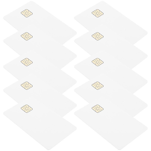20 st chip IC-kort chipkontaktkort tomma kort accesskontrollsystemkort (FMY) As Shown 8.4X5.4cm