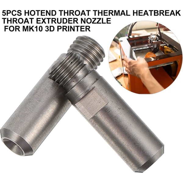 3D-skriver Hals Titan Heatbreak Hals Kompatibel Med Chimre Kraken Heat Break (5 stk)