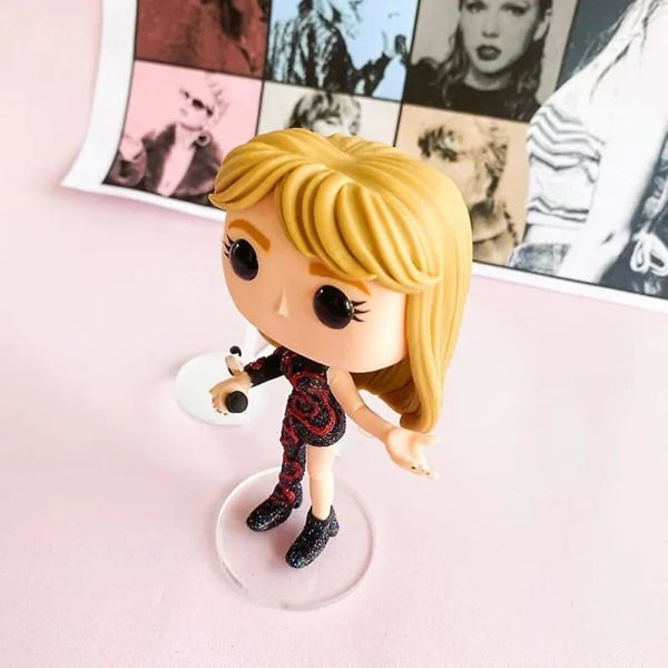 Ts Eras Figur Ornament Personifierad Hantverk Skrivbordsdekoration Perfekt Present För Swifties (FMY) B