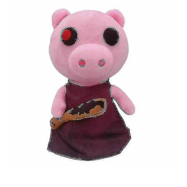 Piggy-pehmoeläin, täytetty lelu, teddy-pehmolelu, nukke, lastenjuhlalahja, korkealaatuinen (FMY) A