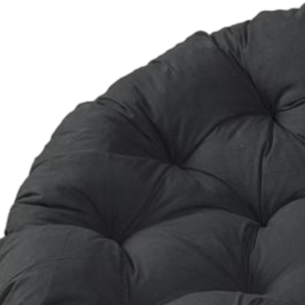 60x60cm Utomhussittdyna Dynor Uteplats Sittdyna för Rotting Hängande (FMY) black