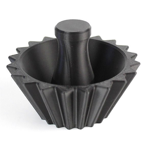 Kaffefilterpapirassistent til filterkop, filterpapirpresse, kegle, varmtvandsstempling, kaffetilbehør (FMY) Black