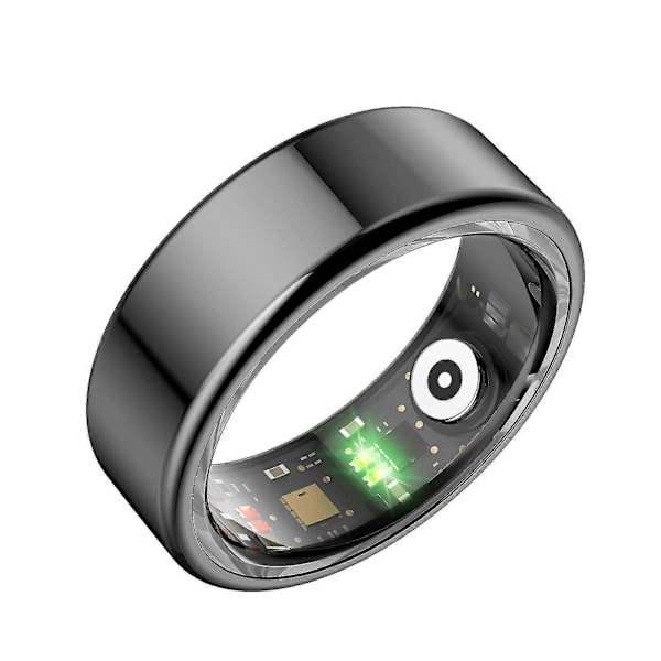 Blodtryks Smart Ring Sundhedstracker til Blodilt, Søvn, Hjerterytme, 100% Ny (FMY) black 10